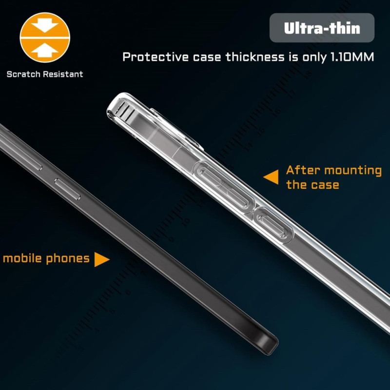 Coque OnePlus Nord 4, Coque Transparente et Protecteur Écran