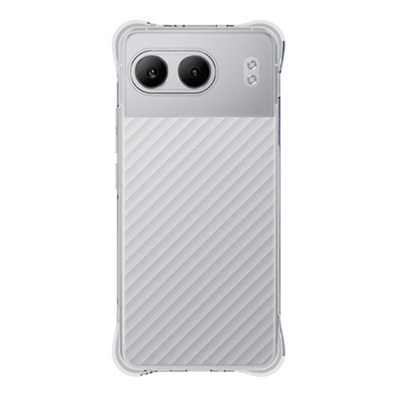 Coque OnePlus Nord 4 Transparente Renforcée avec Protection Écran en Verre Trempé