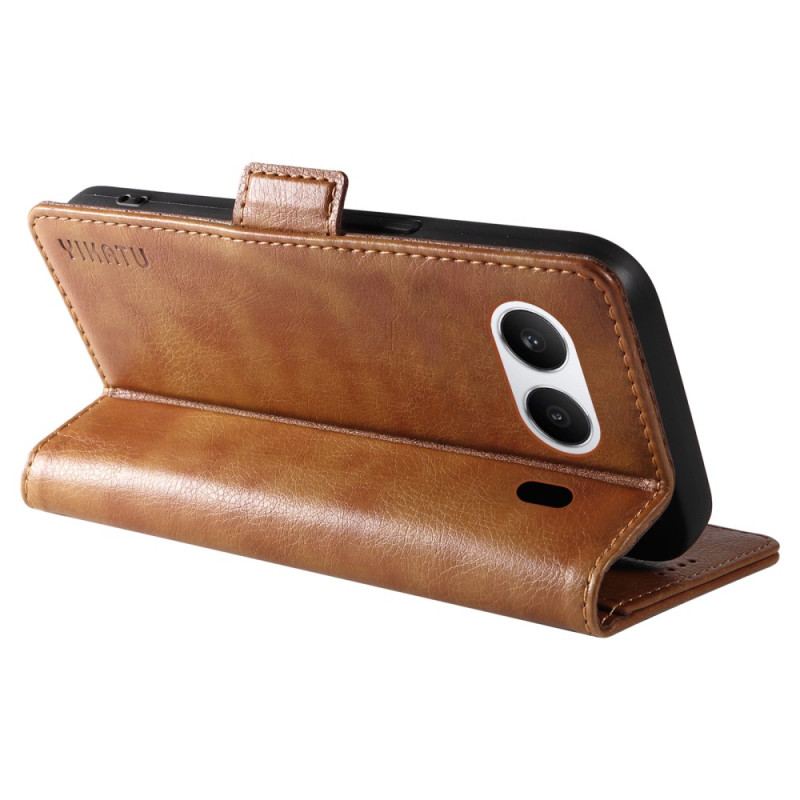 Flip Cover OnePlus Nord 4 Simili Cuir Litchi YIKATU