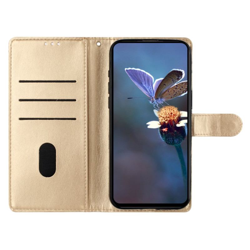 Housse OnePlus Nord 4 Design Floral à Lanière