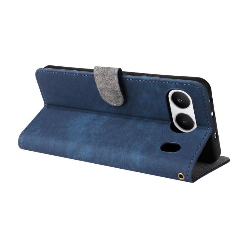 Housse OnePlus Nord 4 Effet Cuir Blocage RFID