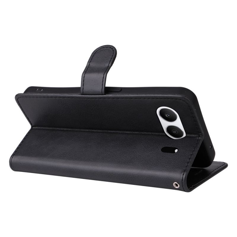 Housse OnePlus Nord 4 Effet Cuir Uni