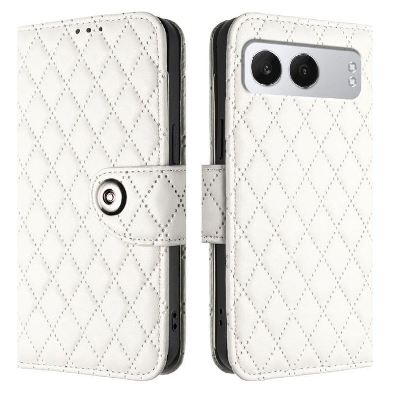 Housse OnePlus Nord 4 Matelassée 7 Porte-Cartes