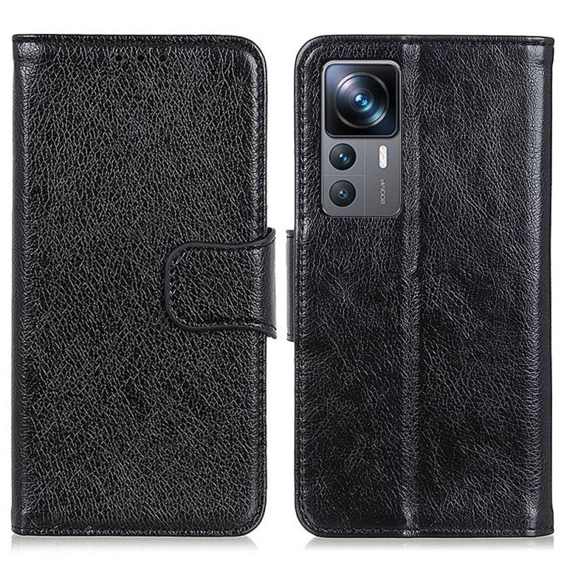 Housse Xiaomi 12T / 12T Pro Cuir Nappa Fendu