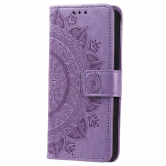Housse Xiaomi 12T / 12T Pro Mandala Soleil avec Lanière