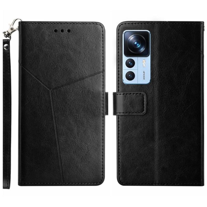 Housse Xiaomi 12T  / 12T Pro Y Design à Lanière