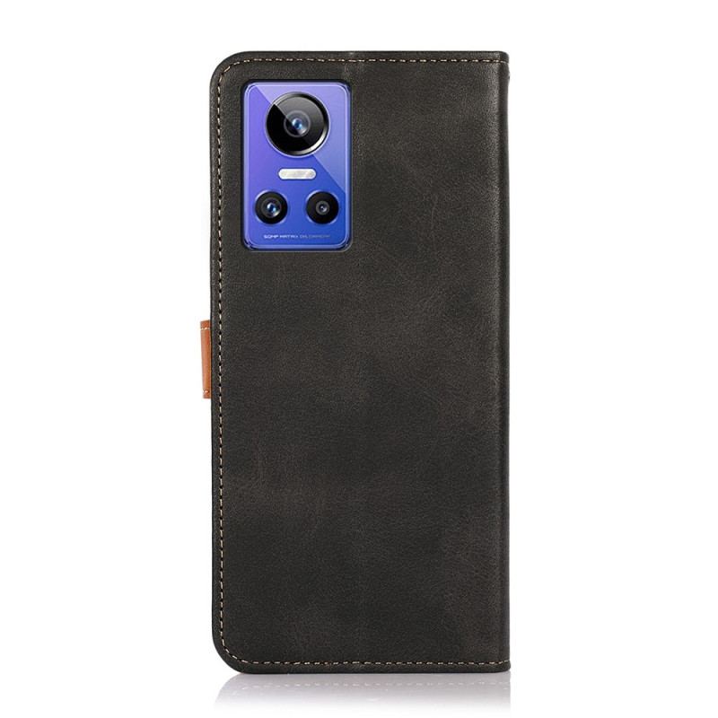 Housse Realme GT Neo 3 Simili Cuir KHAZNEH