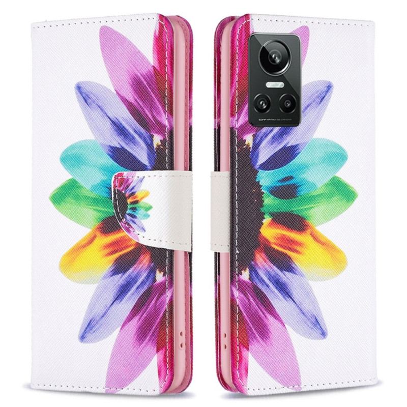 Housse Realme GT Neo 3 Tournesol Multicolore