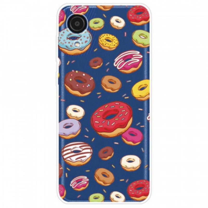 Coque Samsung Galaxy A03 Core Love Donuts