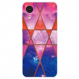 Coque Samsung Galaxy A03 Core Marbre Géométrique Variable