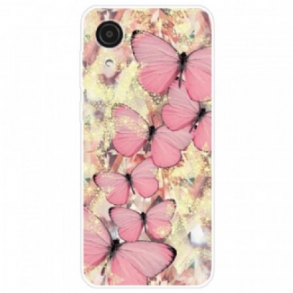 Coque Samsung Galaxy A03 Core Papillons Papillons