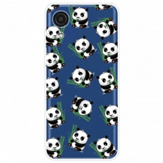 Coque Samsung Galaxy A03 Core Petits Pandas