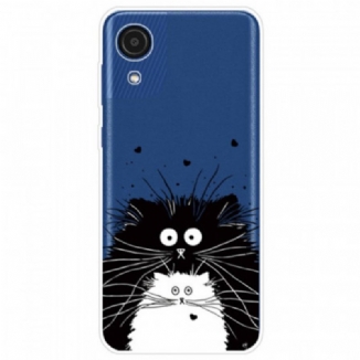 Coque Samsung Galaxy A03 Core Regarde les Chats