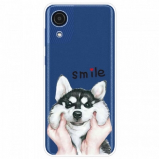Coque Samsung Galaxy A03 Core Smile Dog