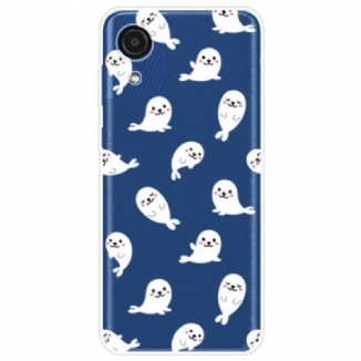 Coque Samsung Galaxy A03 Core Top Lions des Mers