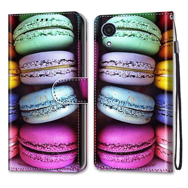 Housse Samsung Galaxy A03 Core Macarons