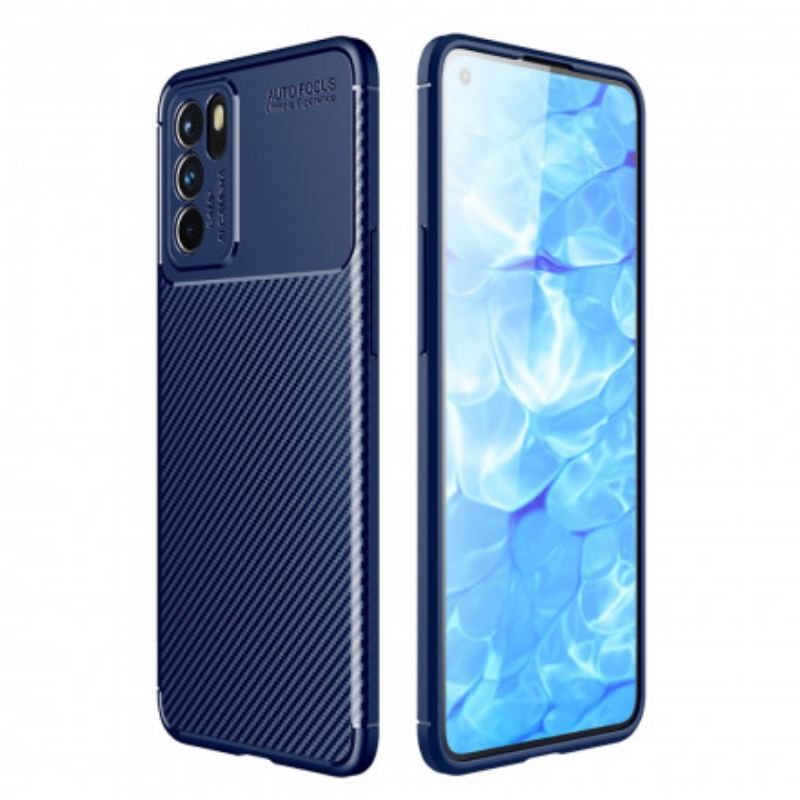 Coque Oppo Reno 6 5G Flexible Fibre Carbone