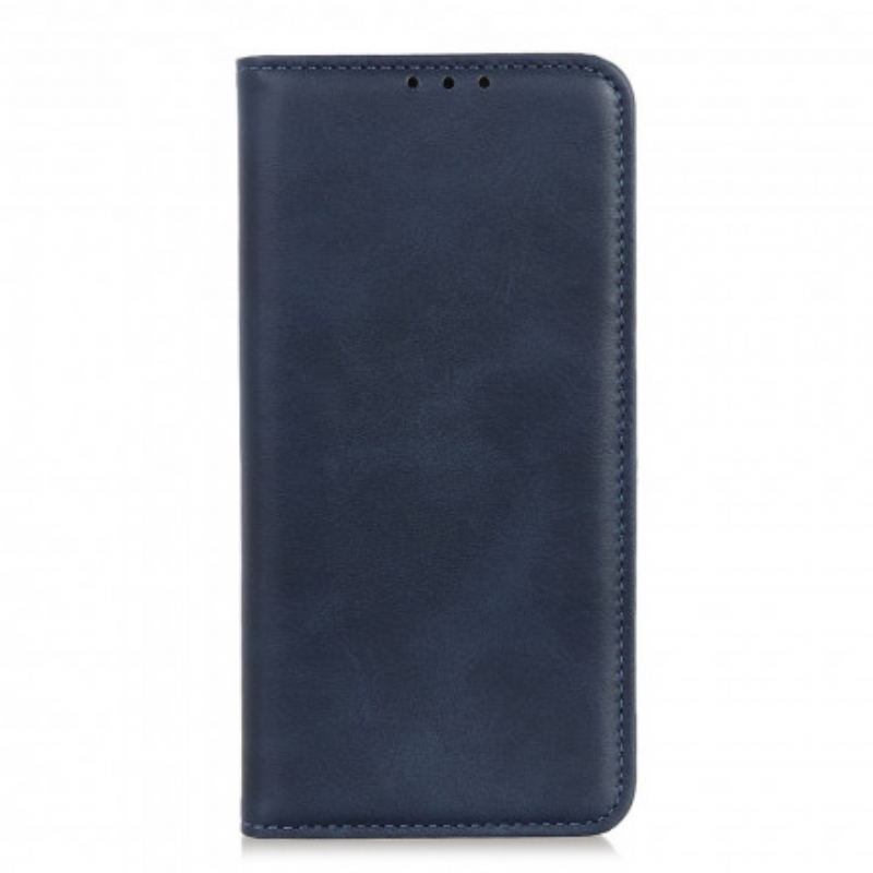 Flip Cover Oppo Reno 6 5G Cuir Fendu Élégance