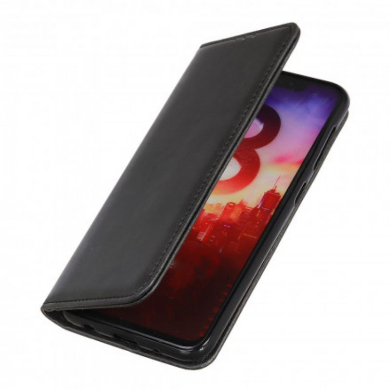 Flip Cover Oppo Reno 6 5G Cuir Fendu Élégance