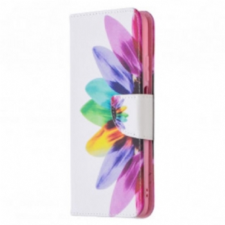 Housse Poco M3 Fleur Aquarelle