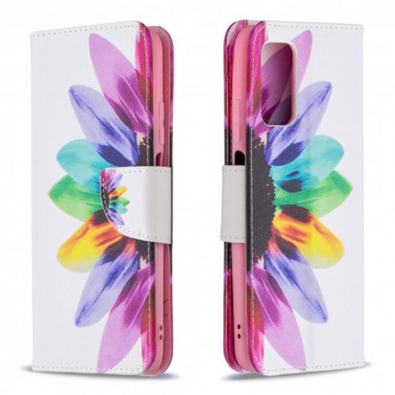 Housse Poco M3 Fleur Aquarelle