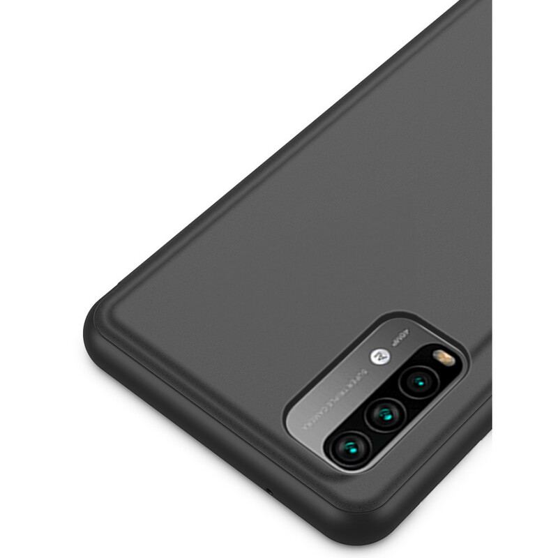 View Cover XIaomi Poco M3 Miroir et Simili Cuir