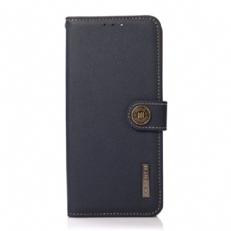Housse Realme GT2 Pro Cuir Véritable KHAZNEH RFID