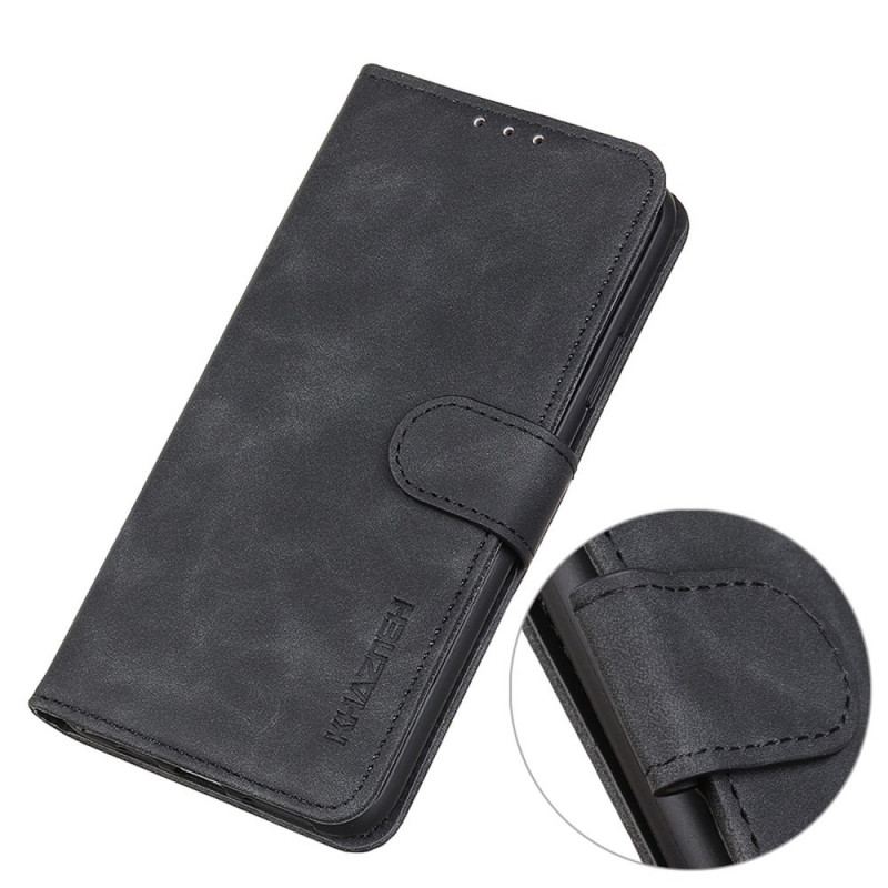 Housse Realme GT2 Pro Effet Cuir Vintage KHAZNEH