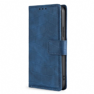 Housse Realme GT2 Pro Effet Peau de Crocodile