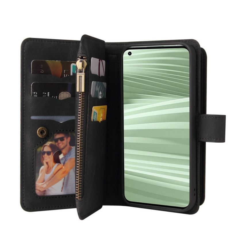 Housse Realme GT2 Pro Multi-fonctions Porte-Cartes