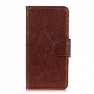 Housse Samsung Galaxy A50  Effet Cuir Brillant Chic