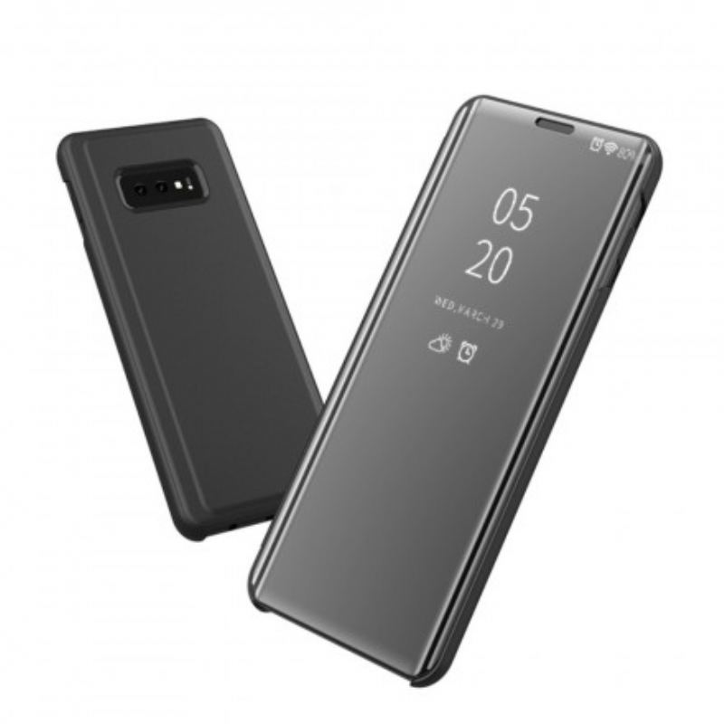 View Cover Samsung Galaxy A50 Miroir et Simili Cuir