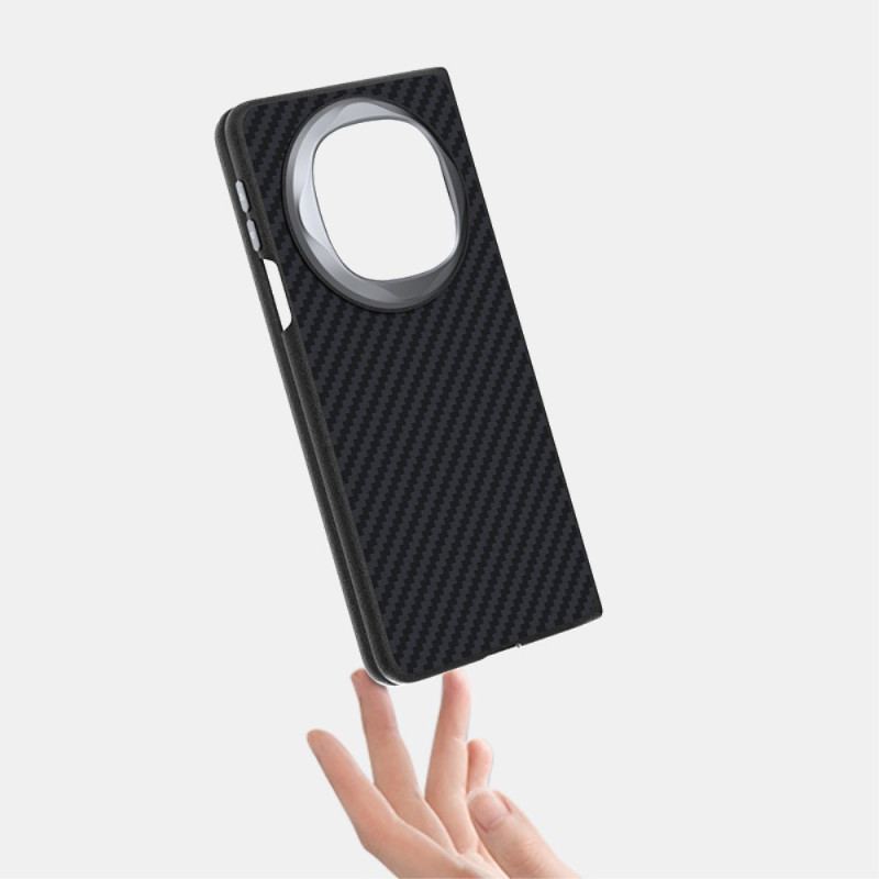 Coque Huawei Mate X6 compatible MagSafeFibre Carbone