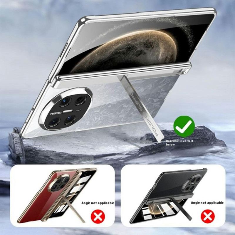 Coque pour Huawei Mate X6 Transparente avec Charnière et Verre Trempé