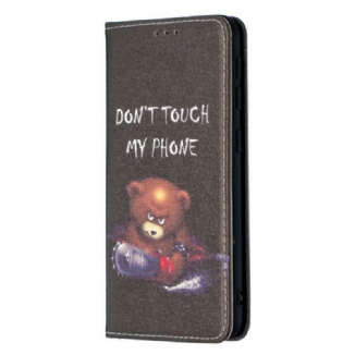 Flip Cover Samsung Galaxy A20e Ours Dangereux