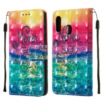 Housse Samsung Galaxy A20e Never Stop Dreaming