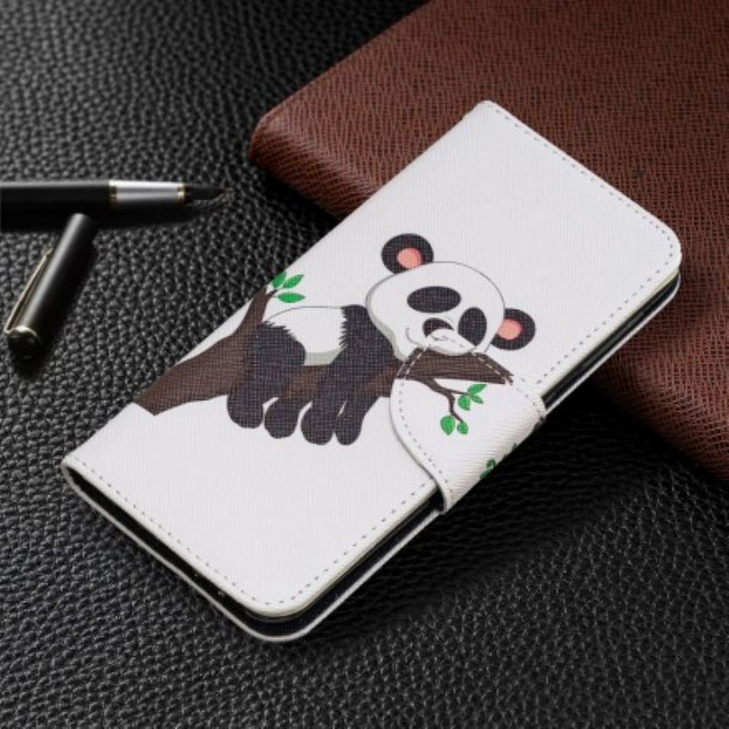 Housse Samsung Galaxy A20e Panda Paresseux