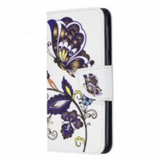 Housse Samsung Galaxy A20e Tattoo Papillon