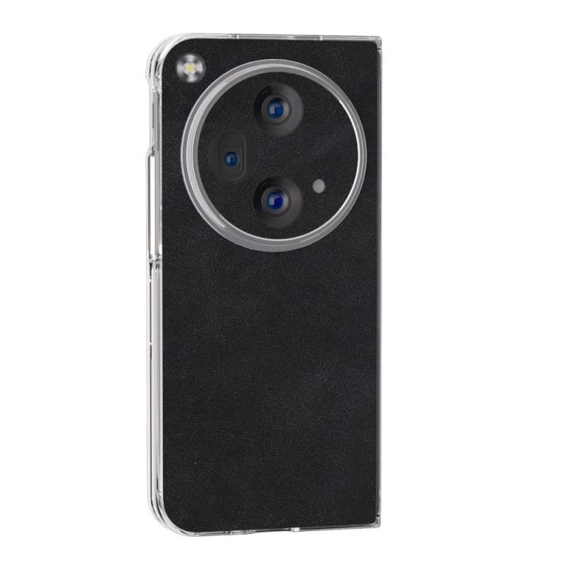 Coque Oppo Find N3 / OnePlus Open Effet Cuir Vintage