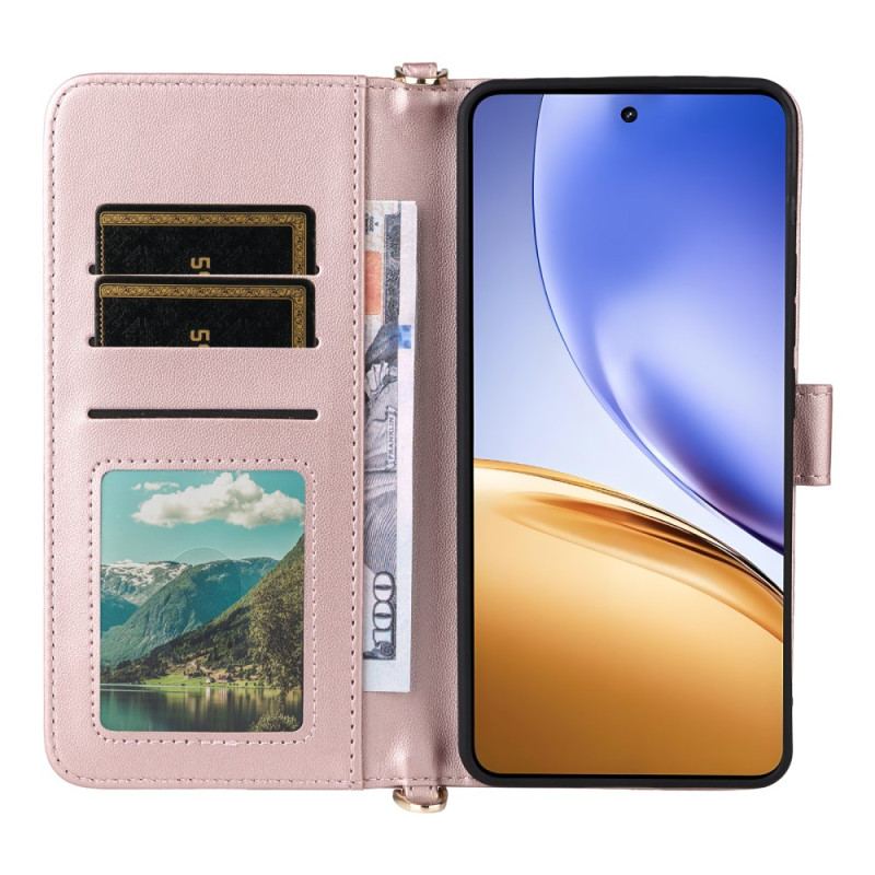 Housse Realme 14 5G / 14T 5G Lanière et Bandoulière