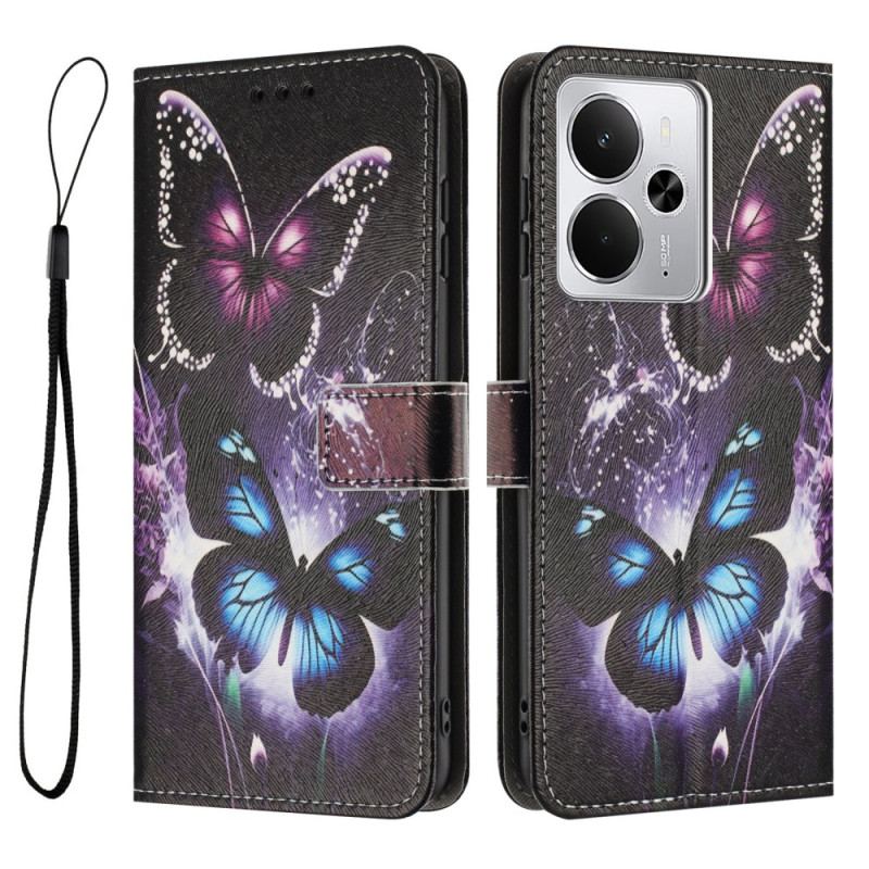 Housse Realme 14 5G / 14T 5G / P3 5G Deux Papillons