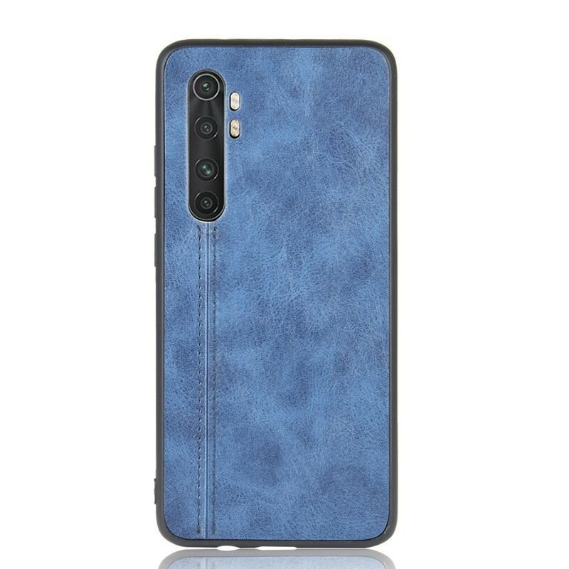 Coque Xiaomi Mi Note 10 Lite Effet Cuir Couture