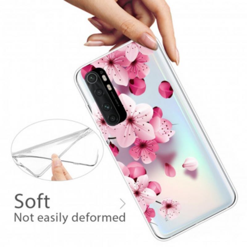 Coque Xiaomi Mi Note 10 Lite Fleur Rose Pure