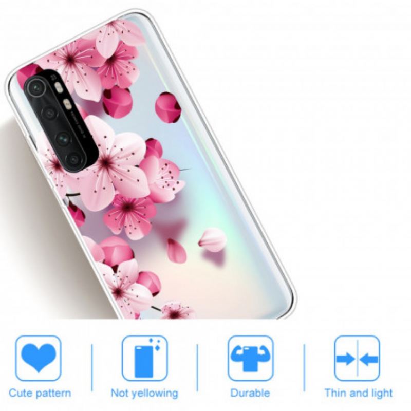 Coque Xiaomi Mi Note 10 Lite Fleur Rose Pure