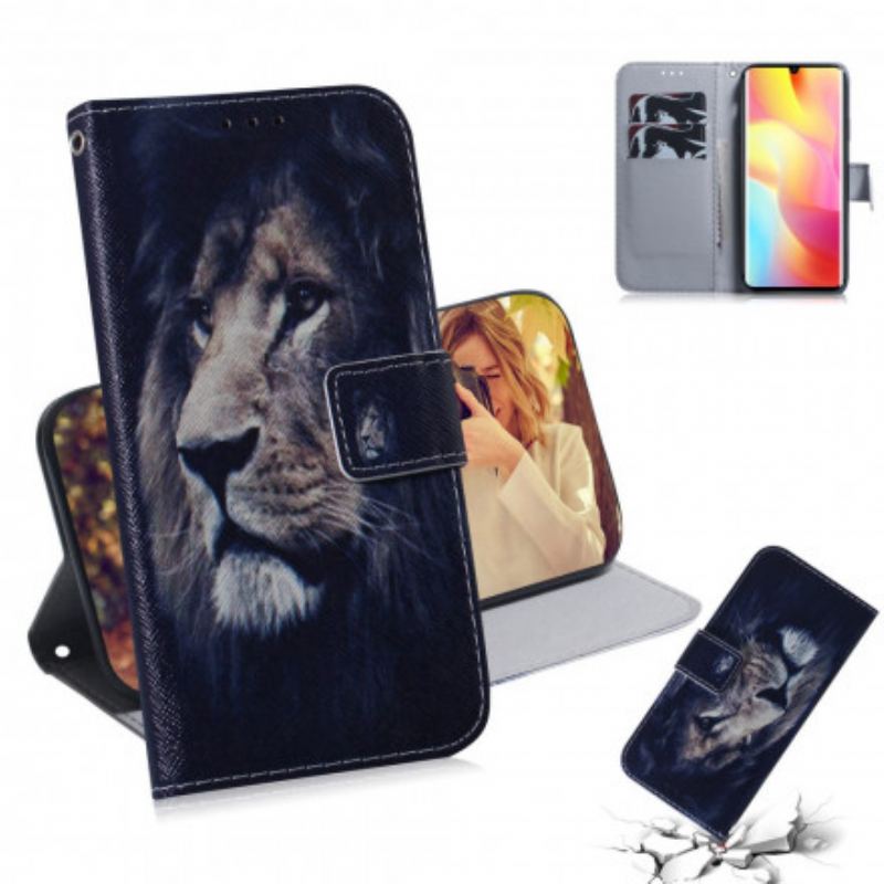 Housse Xiaomi Mi Note 10 Lite Dreaming Lion