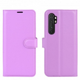 Housse Xiaomi Mi Note 10 Lite Simili Cuir Classique