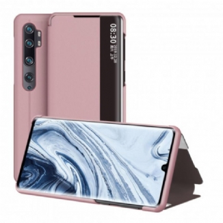View Cover Xiaomi Mi Note 10 Lite Simili Cuir Texturé
