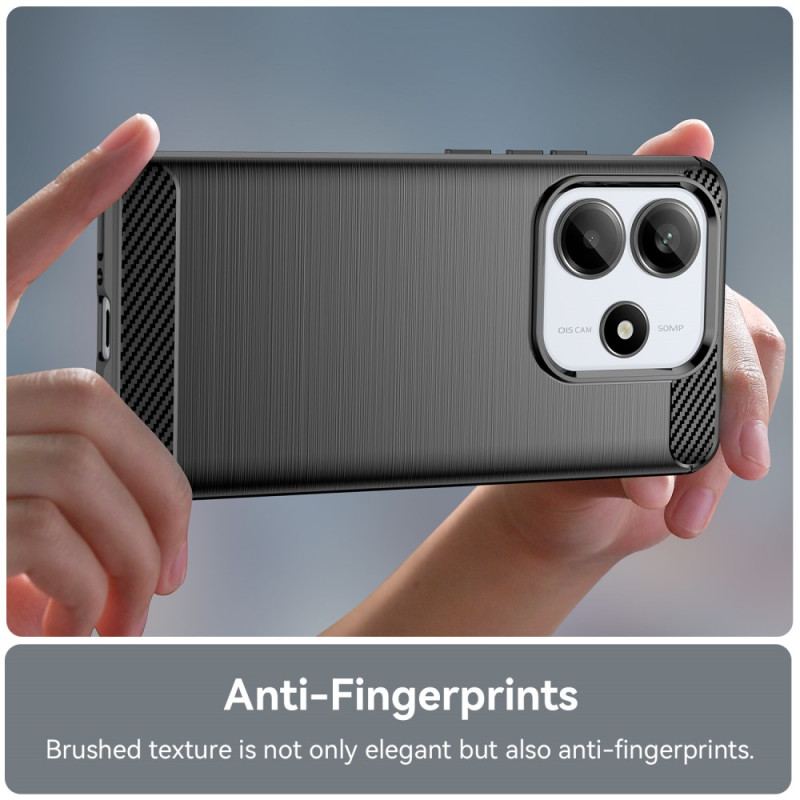 Coque Xiaomi Redmi Note 14 5G Fibre Carbone Brossée