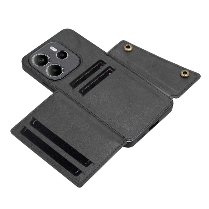 Coque Xiaomi Redmi Note 14 5G Porte-cartes et Support