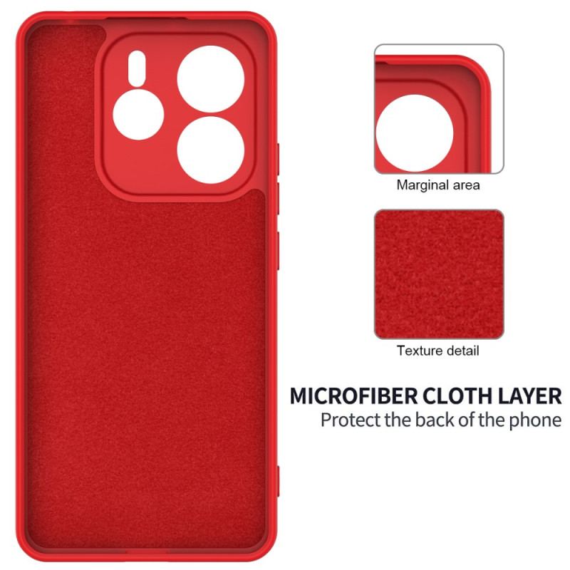 Coque Xiaomi Redmi Note 14 5G Silicone Liquide à Lanière